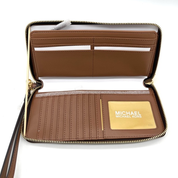 Michael Ko Large Continental Wallet Wristlet - Picture 5 of 7